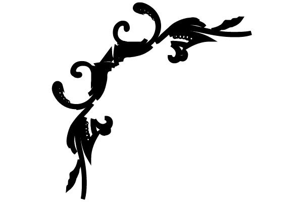 Ornate Vintage Flourish Ornament