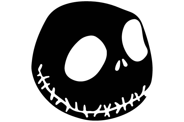 Spooky Stitched Skull