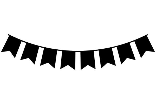 A Banner with Triangular Flags