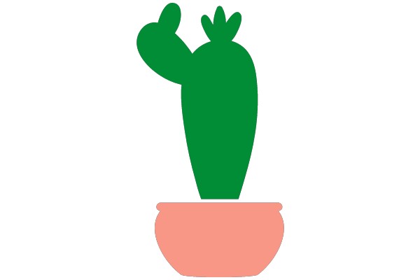 Cactus in Pink Planter