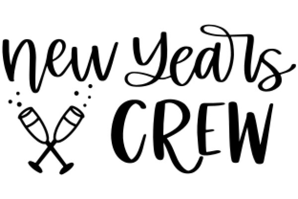 New Year's Crew: Celebrating the Start of a New Year with Champagne and a Toast