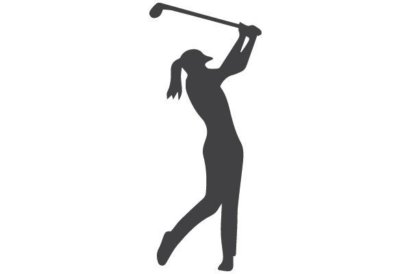 Golfer in Action