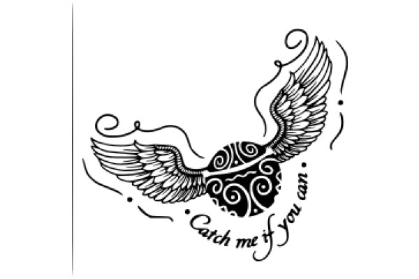 Catch Me If You Can: A Tattoo Design Inspired by the Spirit of Freedom