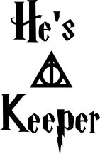 A Logo for a Brand Called 'He's Keeper' with a Stylized Design