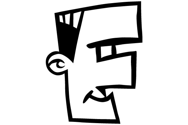 Stylized Cartoon Face