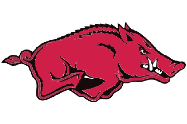 Vivid Red Hog Logo
