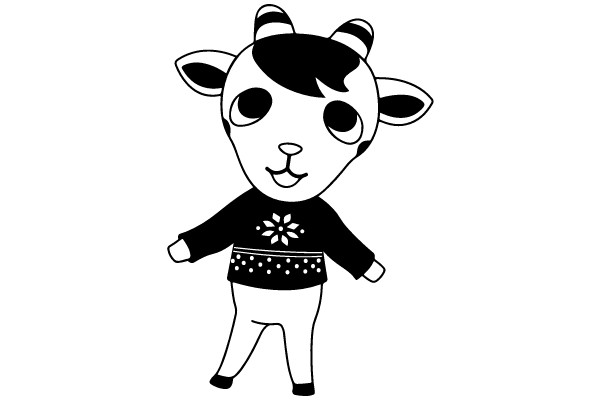 Goat in a Sweater: A Illustration