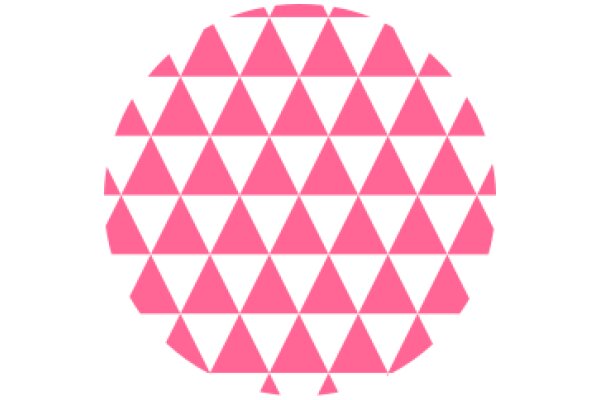 Vibrant Pink Geometric Pattern