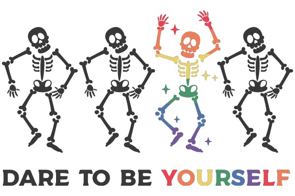 Dare to Be Yourself: A Playful Encouragement for Self-Expression