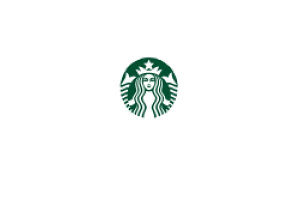 Starbucks Logo on a White Background