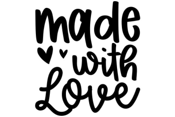 Handcrafted Affirmation: Made with Love