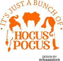A Playful and Creative Logo for a Hocus Pocus-themed Event or Business