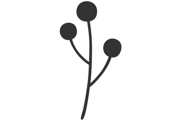 Simplistic Illustration of a Tennis Racket and Ball