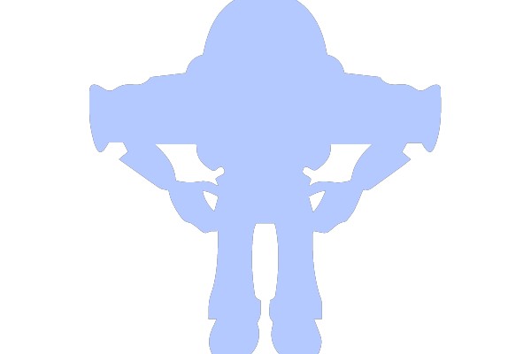 Silhouette of a Character in a Sombrero