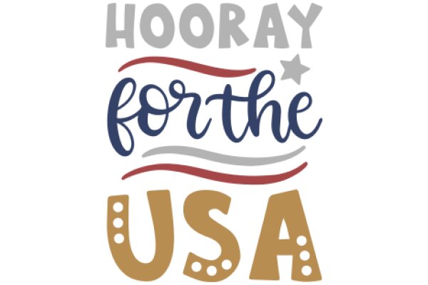 Celebrating the United States with a Graphic Design