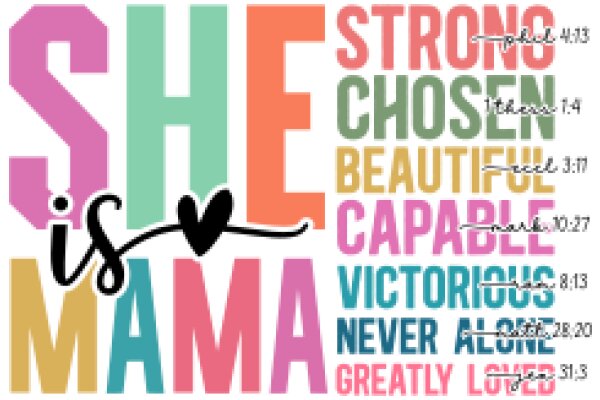 Celebrating the Strength and Love of Moms: A Colorful Tribute to Motherhood