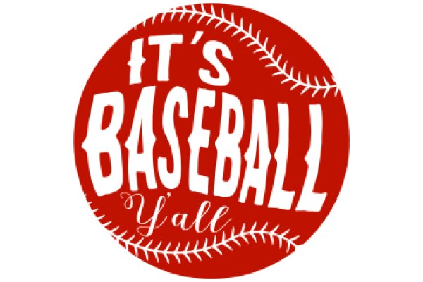 It's Baseball Y'all: A Red and White Logo