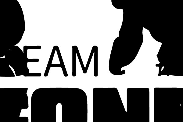 Team Kong: A Silhouette of a Gorilla with the Hashtag #TEAMKONG