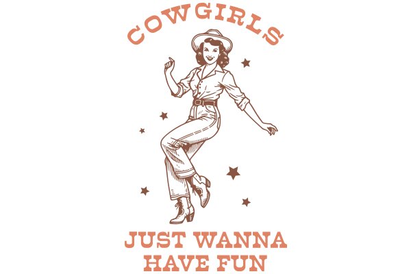 Cowgirls Just Wanna Have Fun: A Playful Advertisement
