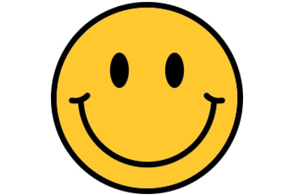 Emotional Icon: A Smiling Yellow Circle