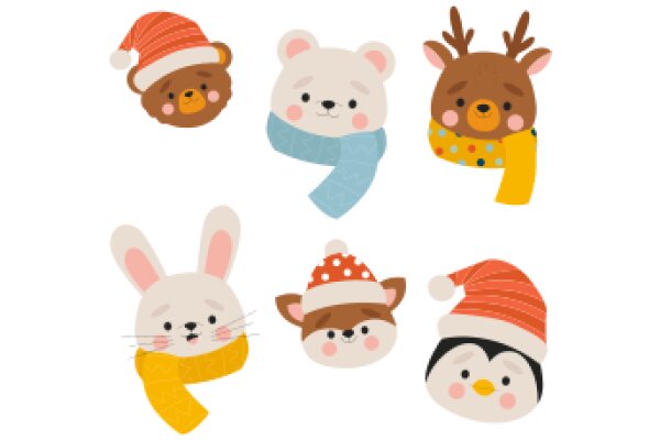 A Festive Collection of Holiday-Themed Animals