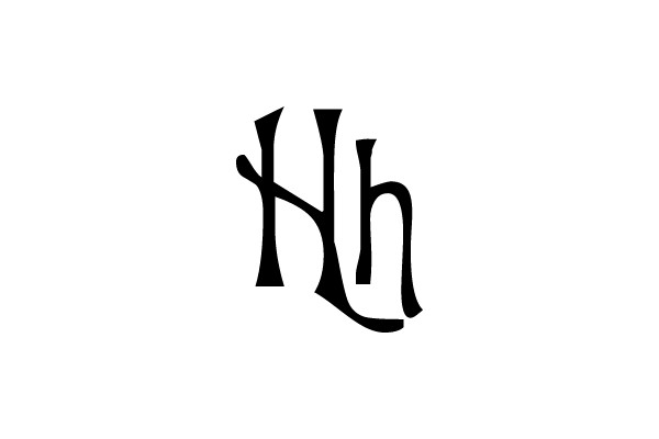 Two Gothic Capital Letters