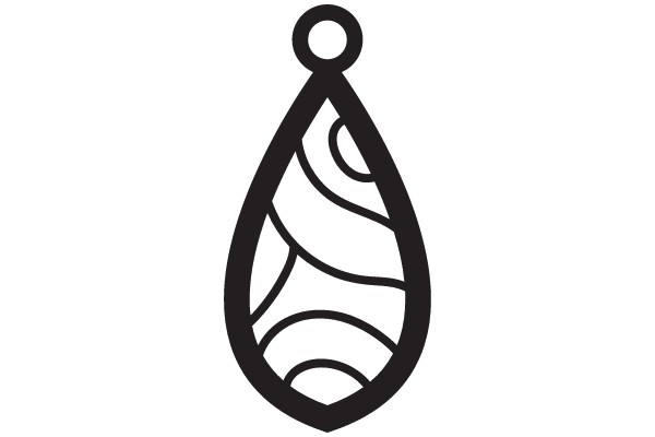 Stylized Logo of a Droplet with a Handle