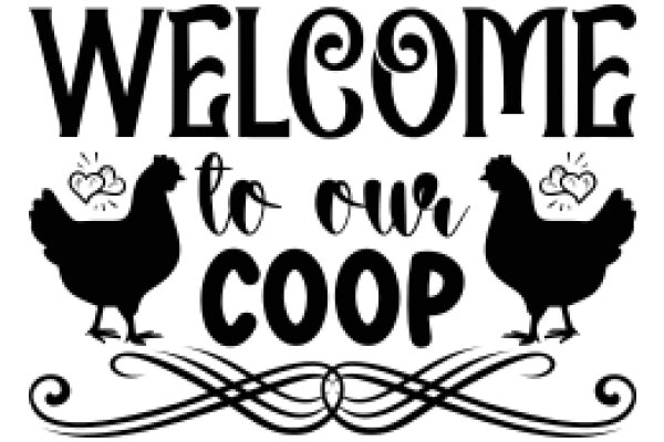 Welcome to Our Coop: A Sign of Hospitality and Chicken Love