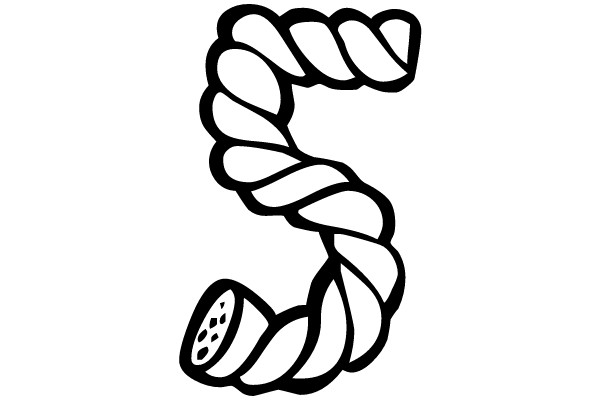 Braided Rope with Decorative Knot