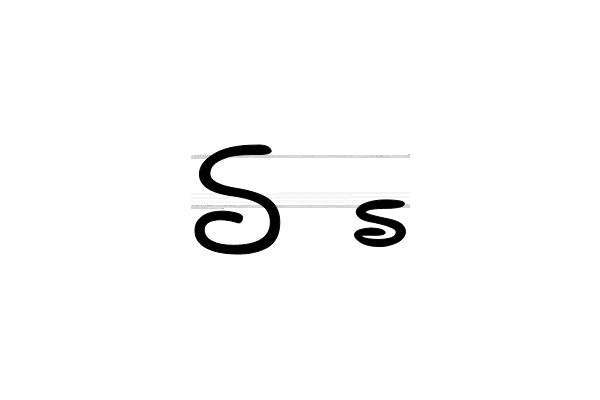 Two Curved Lines