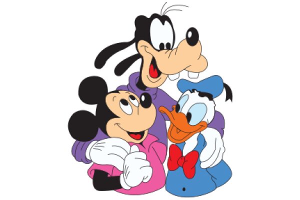 Disney's Iconic Trio: Mickey, Minnie, and Donald Duck