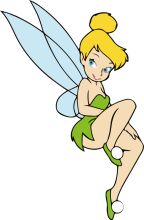 A Whimsical Tale: A Tinkerbell-Inspired Cartoon Character