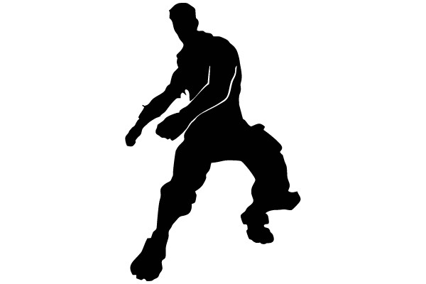 Action Pose Silhouette