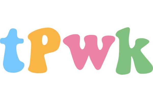 Colorful Typography Art: A Playful Display of Letters