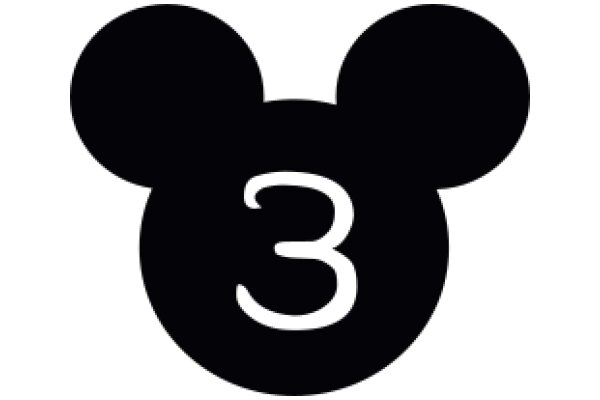 Minimalist Mickey Mouse Logo