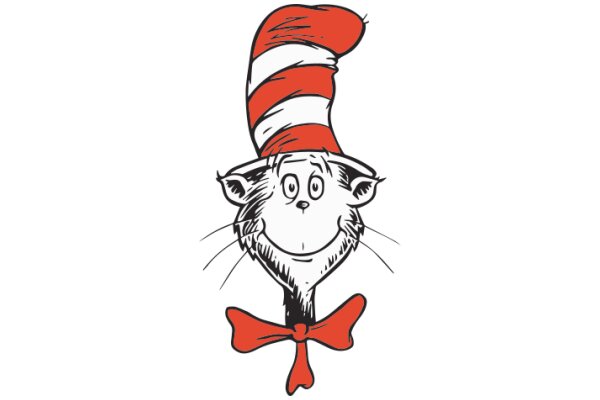 The Whimsical Adventure of the Cat in the Hat: A Classic Children's Book Illustration