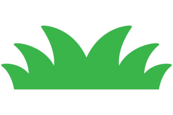 Vibrant Green Crown Icon
