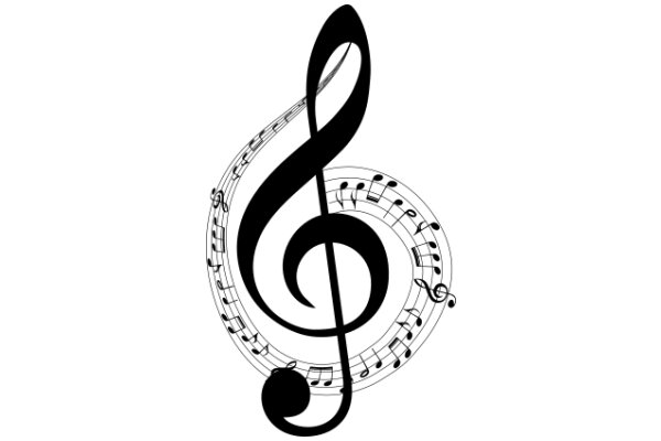 Musical Harmony: ATreble Clef and Notes