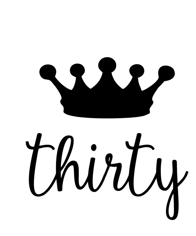 Thirty: A Symbol of Royalty and Celebration