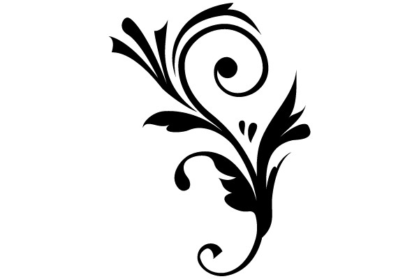 Ornate Flourish: A Timeless Floral Design