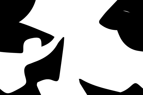 Stylized Halloween Pumpkin Silhouette