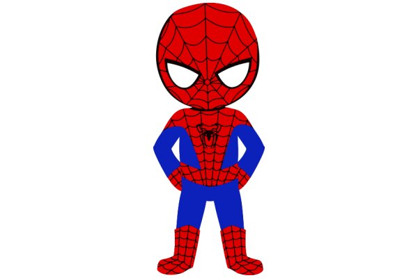 Vibrant and Friendly: A Spider-Man Character Illustration