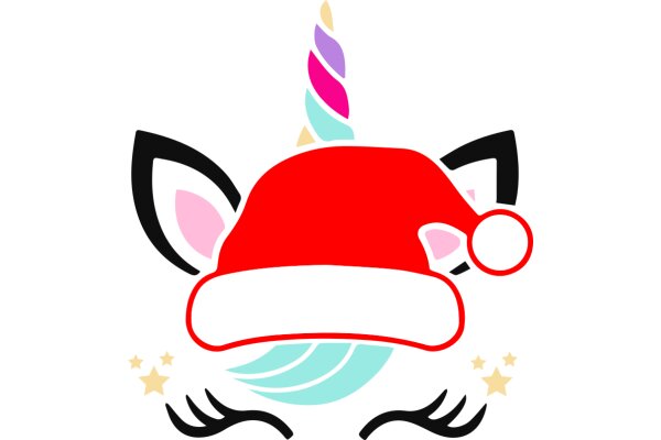 A Festive Holiday Greeting: A Unicorn's Hat with a Twist of Magic!