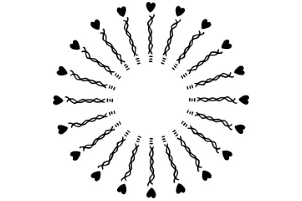 A Symphony of : A Collection of Heart-Shaped Symbols and Designs
