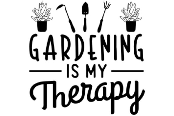 Garden Therapy: A Collection of Garden Tools and Plants for a Soothing and Relaxing Experience