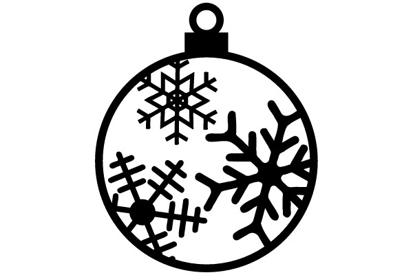 Winter Snowflake Ornament