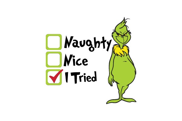 Grinchy Christmas Check List