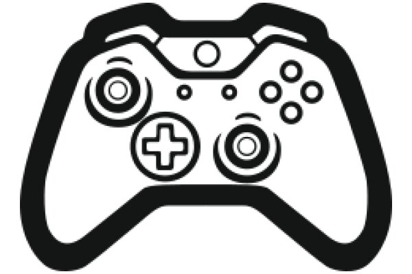 Stylized Gaming Controller Icon