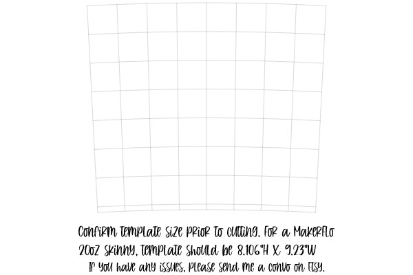 Template Size Confirmation for Makers