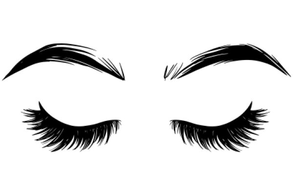 Elegant Eyelashes: A Close-up Study of Beauty and Style